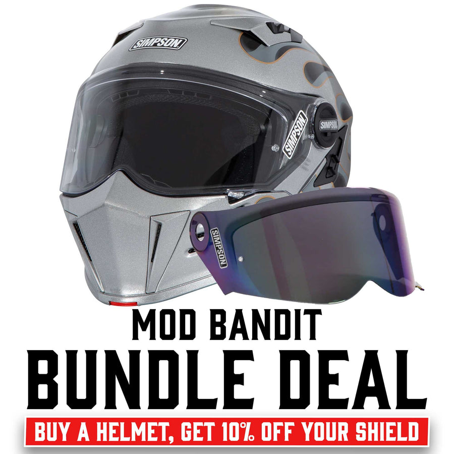 Simpson Mod Bandit - Wildfire Silver – Gastown Supply Co.