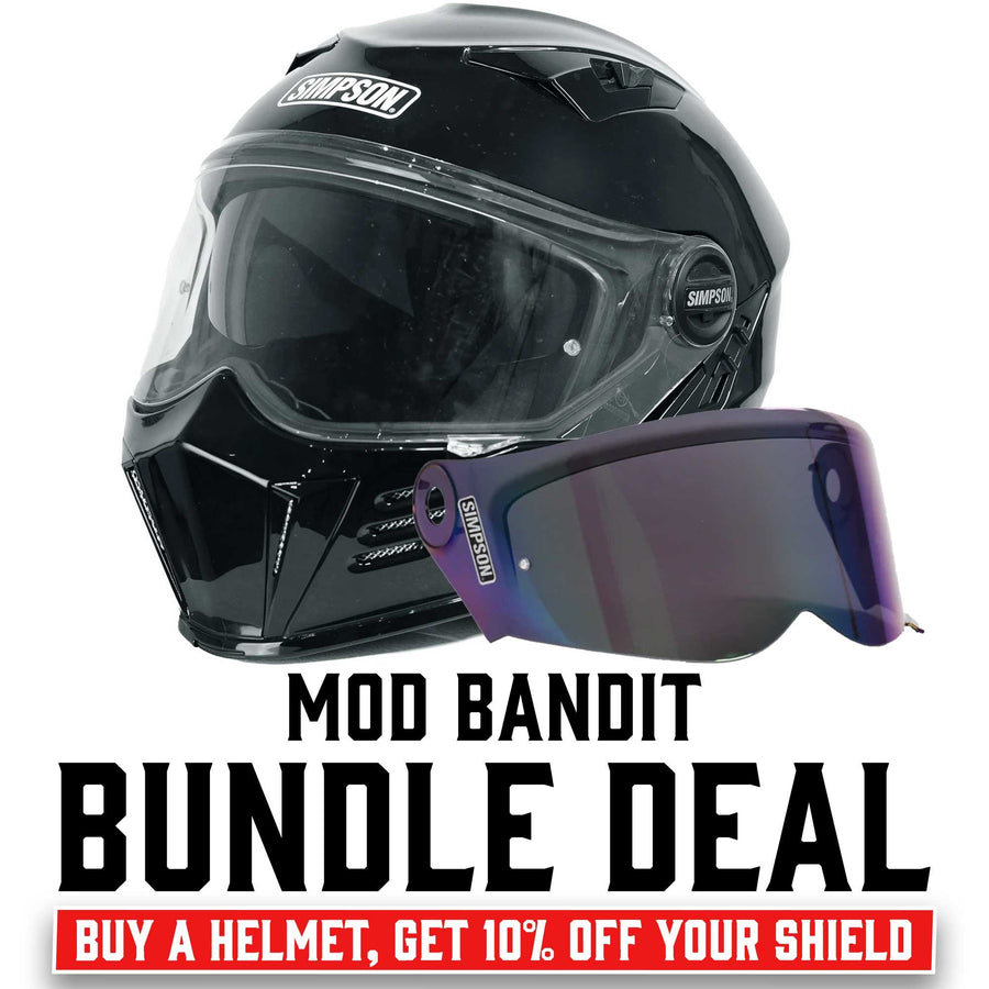 Simpson Mod Bandit - Gloss Black – Gastown Supply Co.