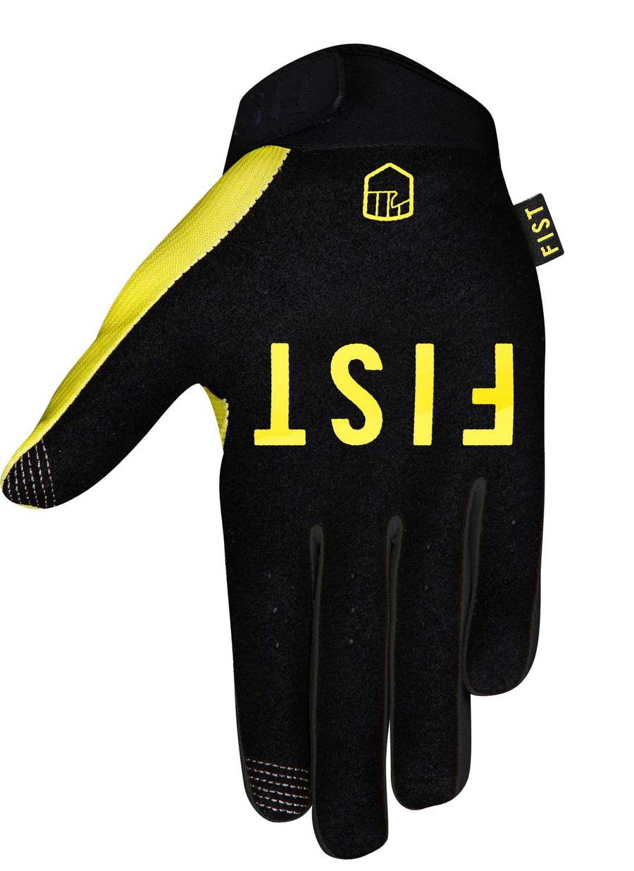 BLACK N YELLOW GLOVE - LIL FISTS (AGES 2-8)